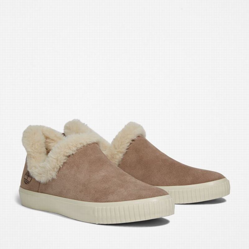 Timberland Skyla Bay Warm Lined Slip-Ons Winter Shoes Smeđe | 59820901