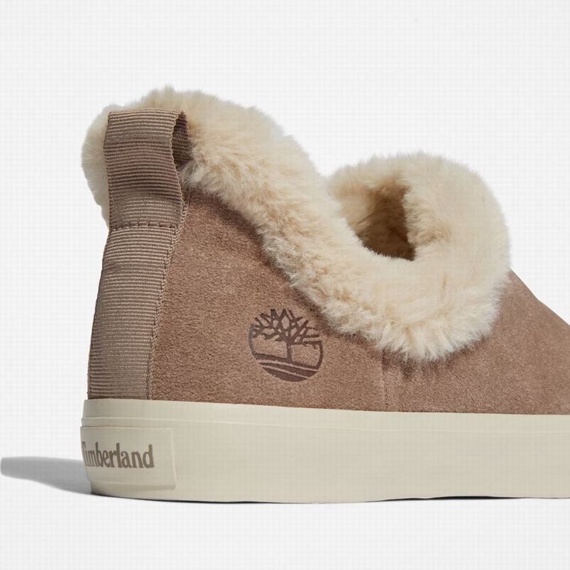 Timberland Skyla Bay Warm Lined Slip-Ons Winter Shoes Smeđe | 59820901