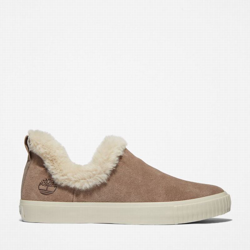 Timberland Skyla Bay Warm Lined Slip-Ons Winter Shoes Smeđe | 59820901