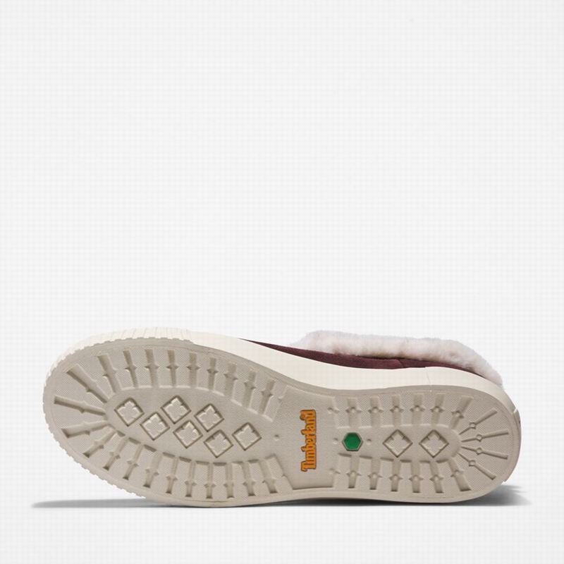 Timberland Skyla Bay Warm-Lined Slip-Ons Winter Shoes Bordo | 65704228
