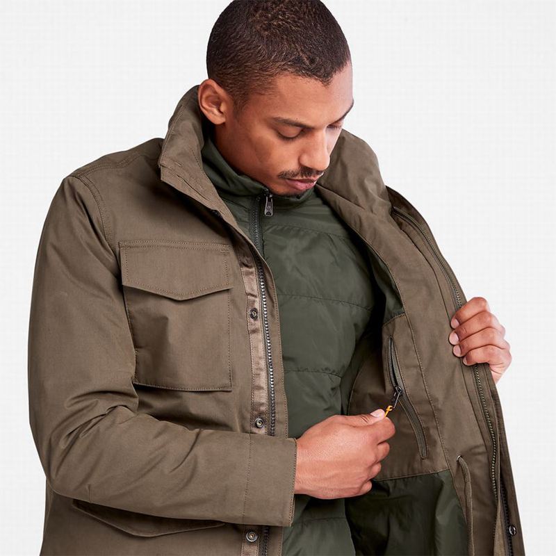 Timberland Snowdon Peak 3-in-1 M65 Jakne Smeđe | 17575034
