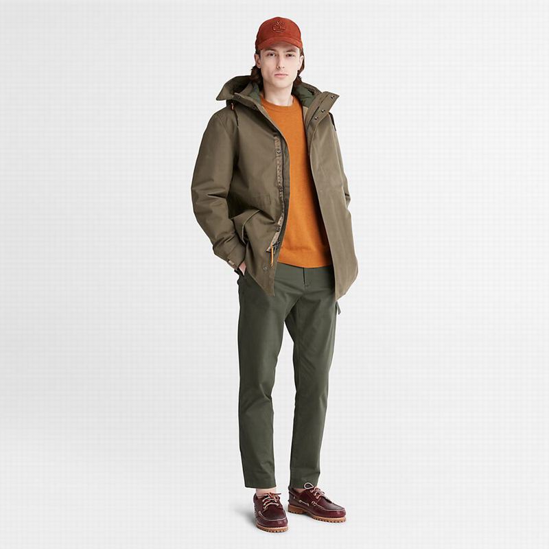 Timberland Snowdon Peak 3-in-1 Waterproof Parka Maslinasto Zelene | 61504186