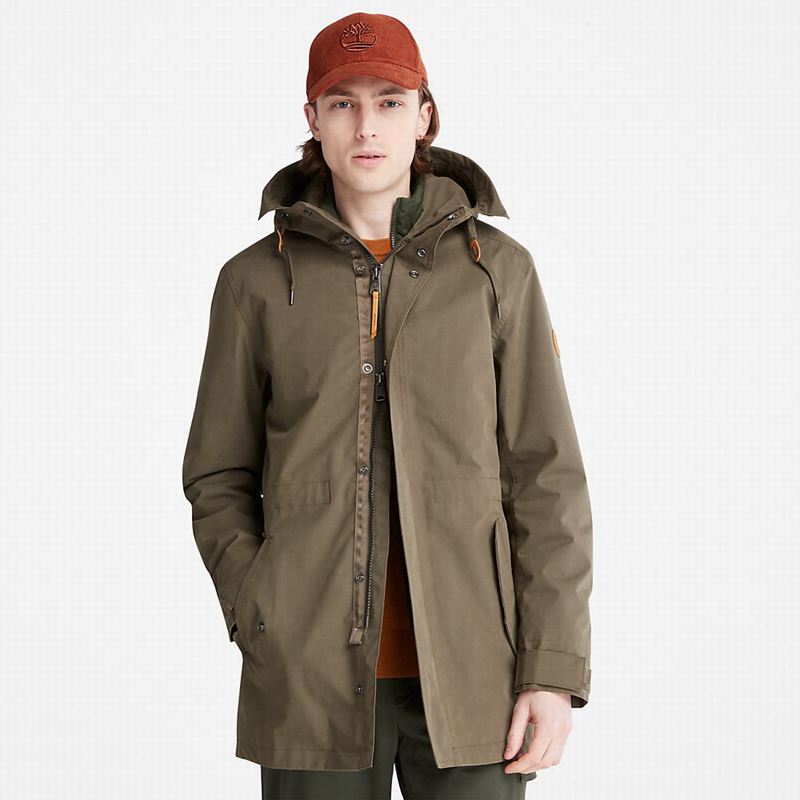 Timberland Snowdon Peak 3-in-1 Waterproof Parka Maslinasto Zelene | 61504186