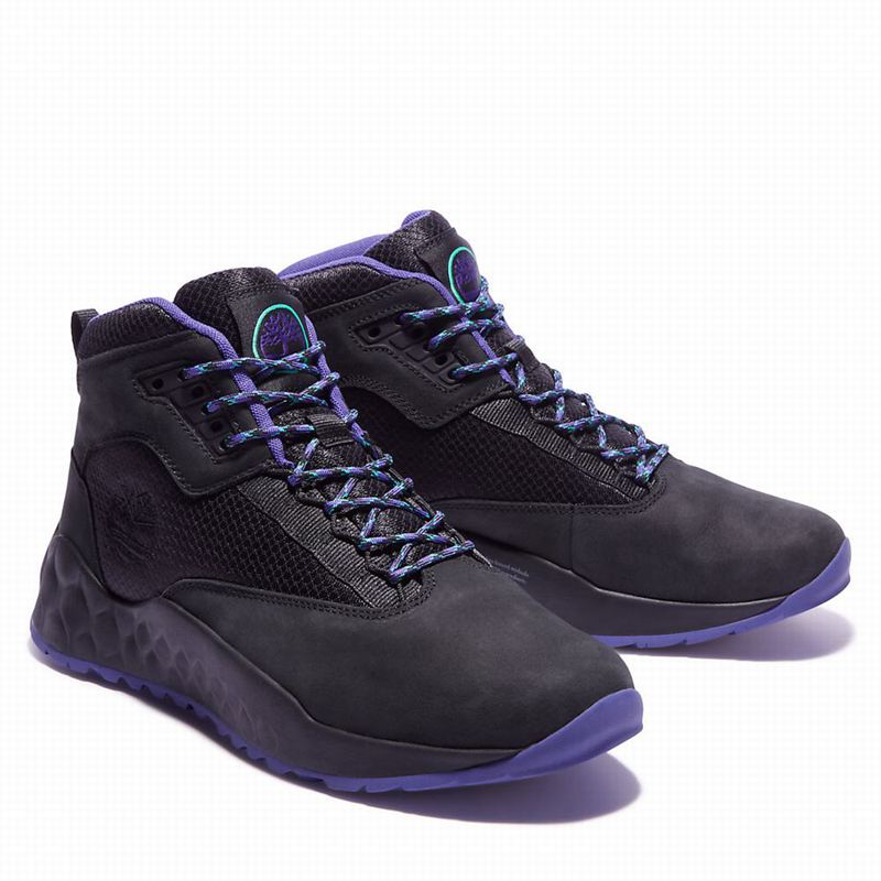 Timberland Solar Wave GreenStride Chukka Čizme Crne | 19702996