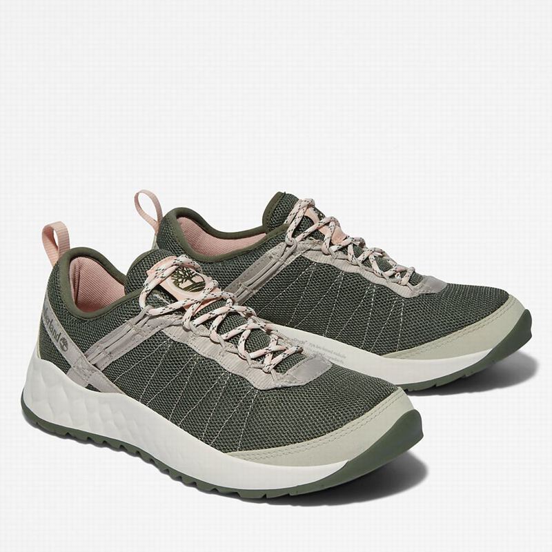 Timberland Solar Wave GreenStride Tenisice Maslinasto Zelene | 64465233