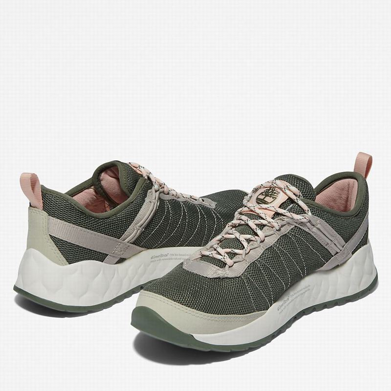 Timberland Solar Wave GreenStride Tenisice Maslinasto Zelene | 64465233