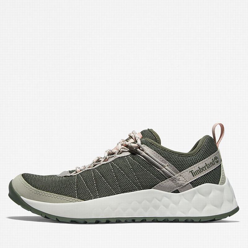 Timberland Solar Wave GreenStride Tenisice Maslinasto Zelene | 64465233