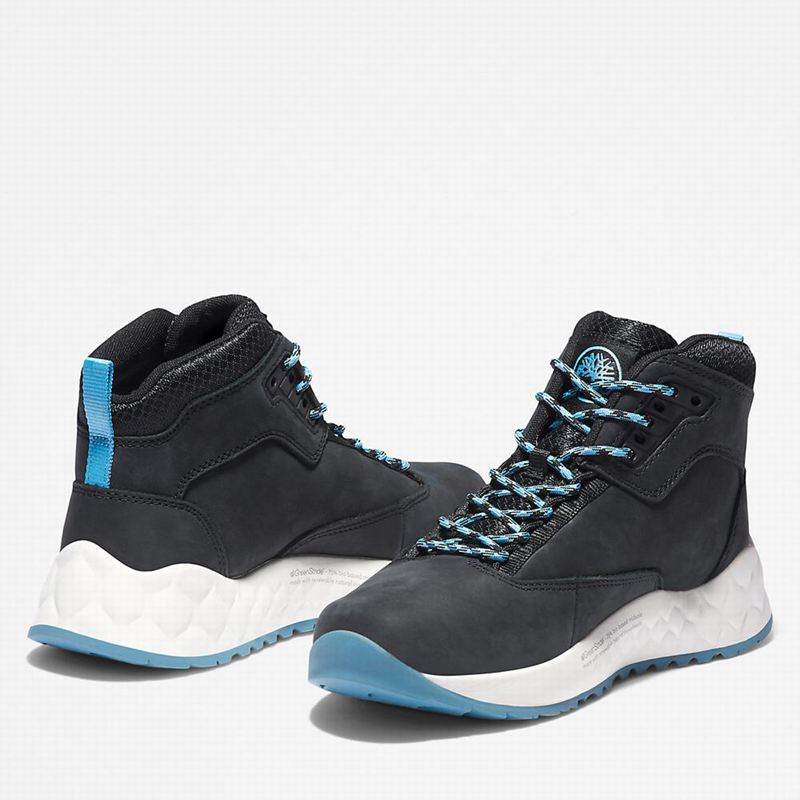 Timberland Solar Wave Stride Chukka Planinarske Cipele Crne | 84144332