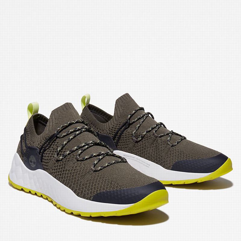 Timberland Solar Wave Tenisice Maslinasto Zelene | 65864835
