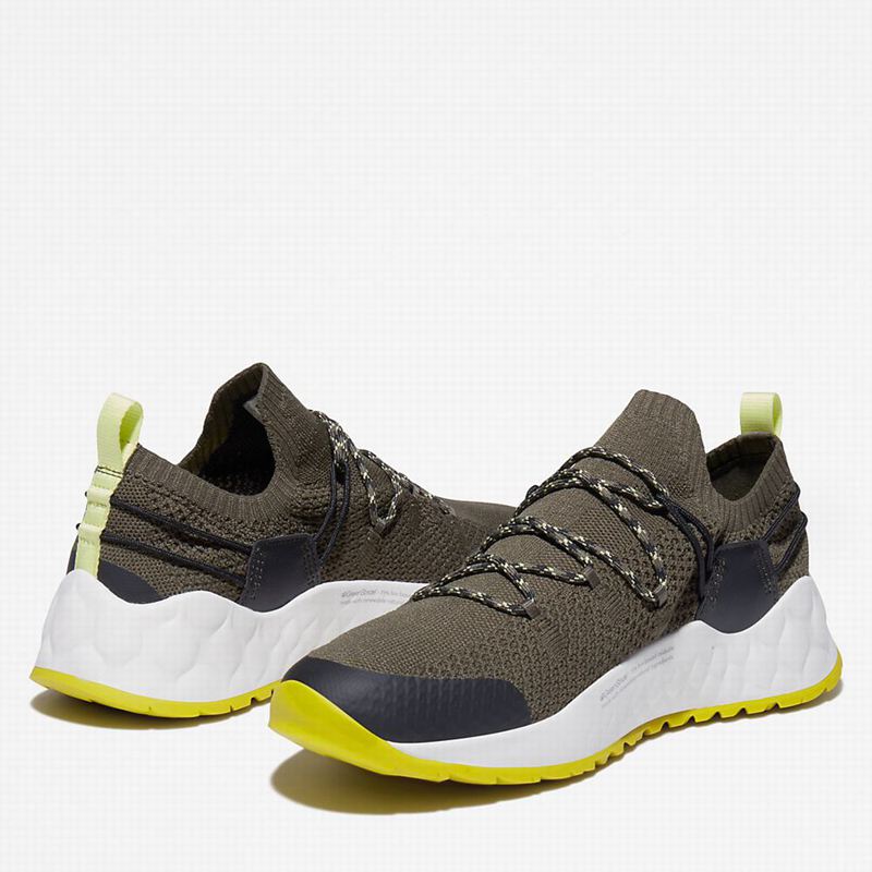 Timberland Solar Wave Tenisice Maslinasto Zelene | 65864835