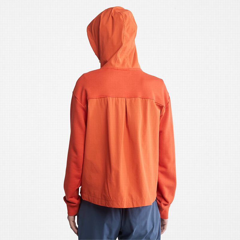 Timberland Solid-colour Majica S Kapuljačom Narančaste | 23050094