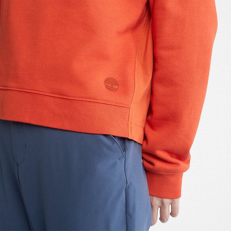 Timberland Solid-colour Majica S Kapuljačom Narančaste | 23050094