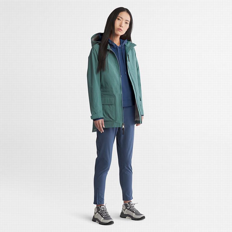 Timberland Solid-colour Majica S Kapuljačom Plave | 65898050