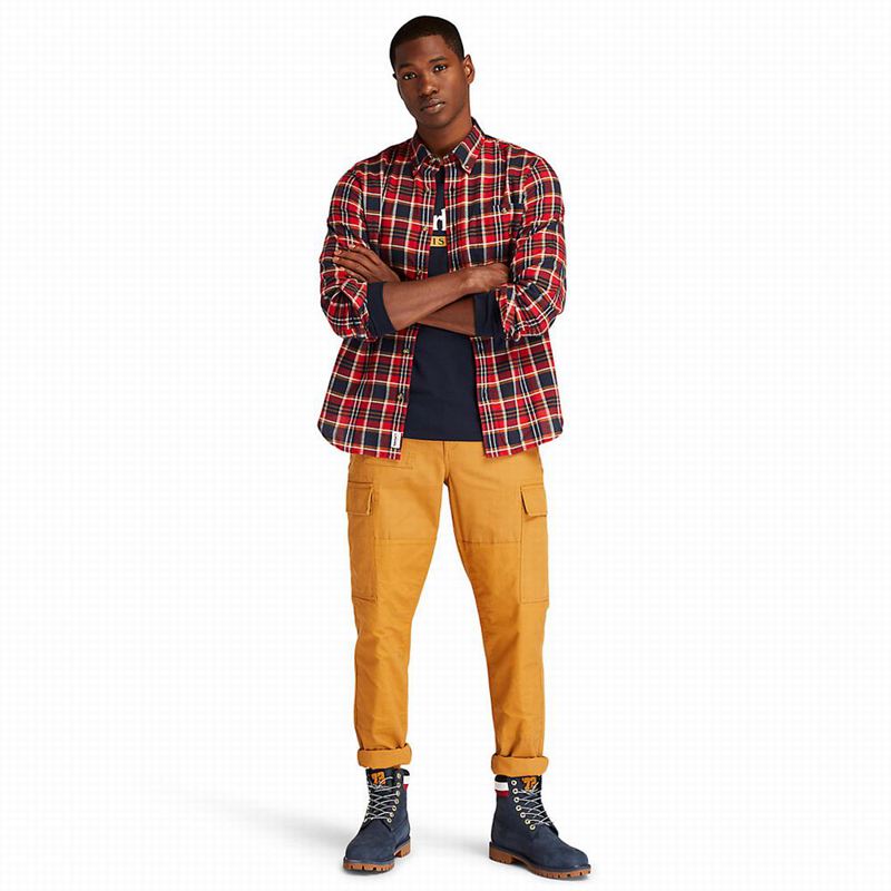 Timberland SolucellAirTartan Košulje Crvene | 17904777