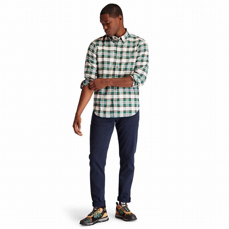 Timberland SolucellAirTartan Košulje Zelene | 37097316