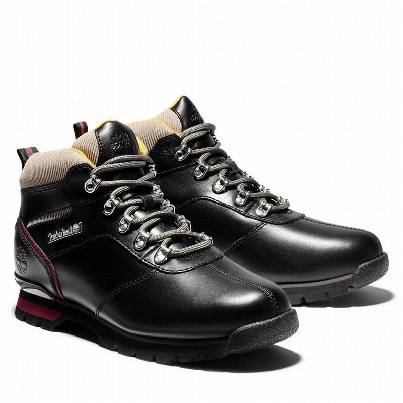 Timberland Splitrock Mid Planinarske Cipele Crne | 29052198