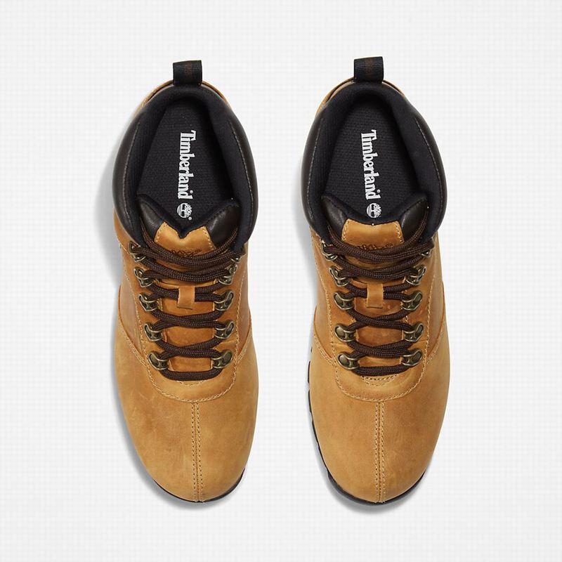 Timberland Splitrock Nubuck Mid Planinarske Cipele Žute | 16718006