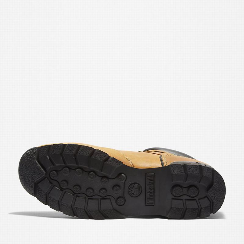 Timberland Splitrock Nubuck Mid Planinarske Cipele Žute | 16718006