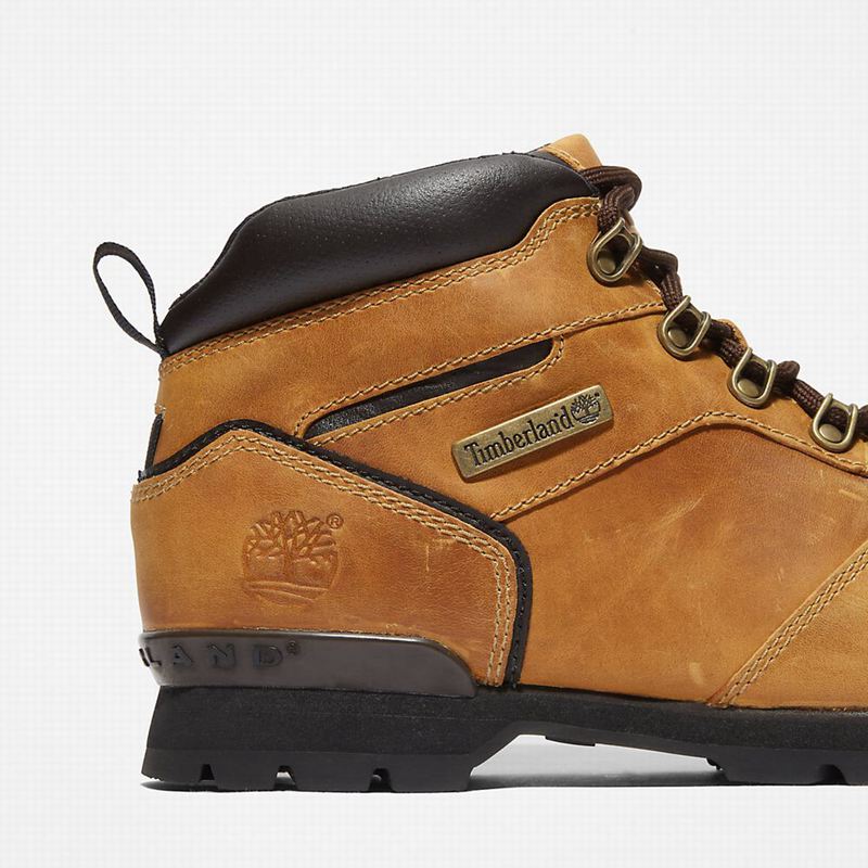 Timberland Splitrock Nubuck Mid Planinarske Cipele Žute | 16718006