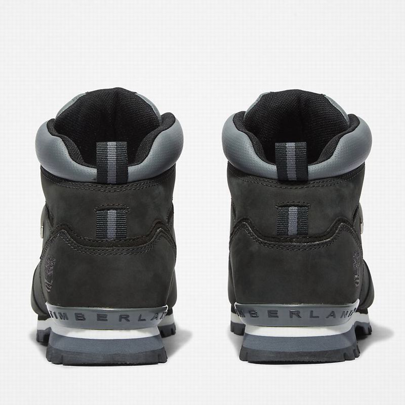 Timberland Splitrock Nubuck Mid Planinarske Cipele Crne | 16983171