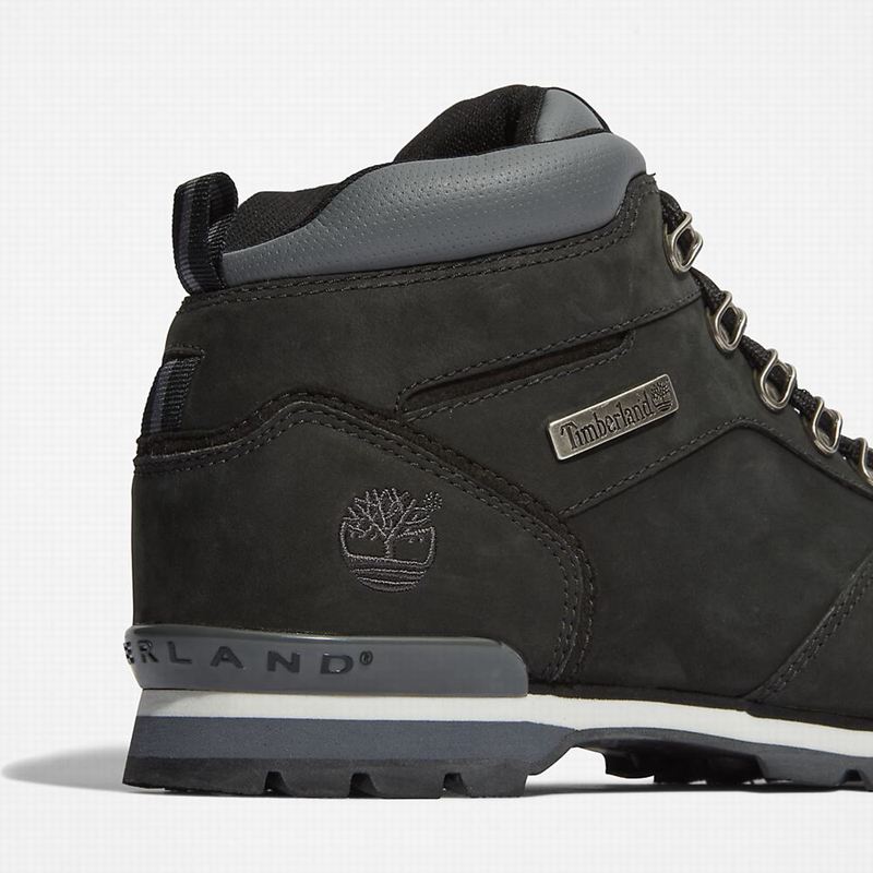 Timberland Splitrock Nubuck Mid Planinarske Cipele Crne | 16983171
