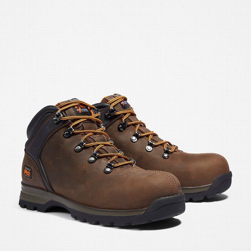Timberland Splitrock XT Comp-Toe Radne Čizme Smeđe | 29159399