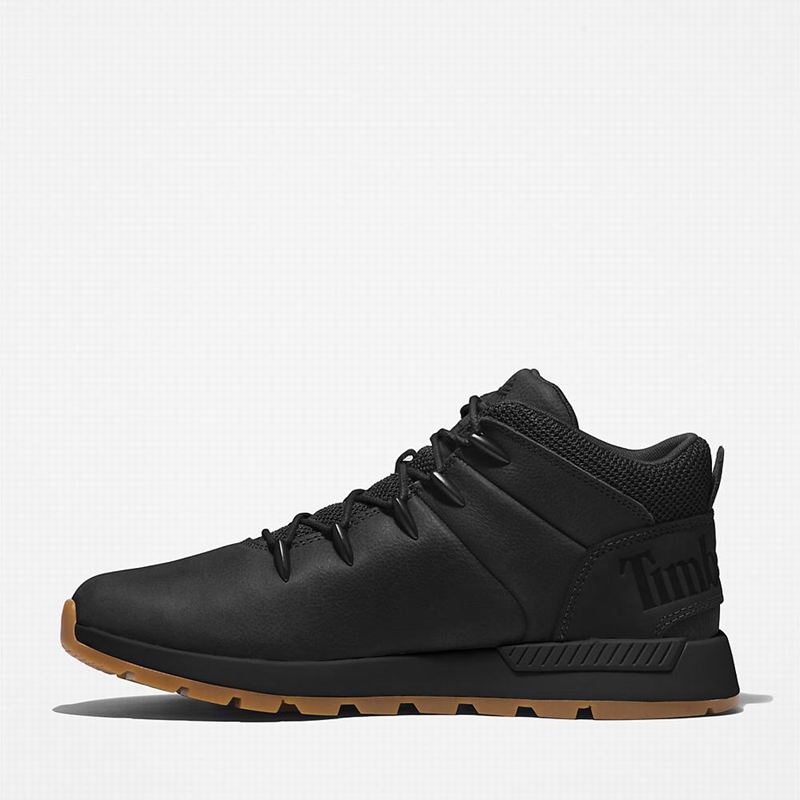 Timberland Sprint Mid Planinarske Cipele Crne | 16210092