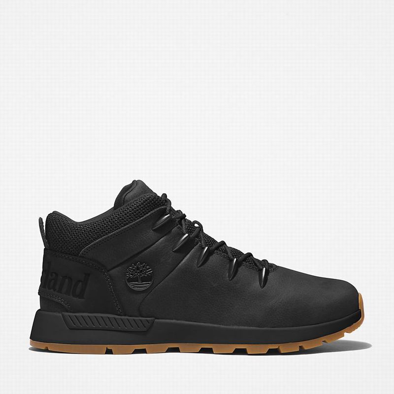 Timberland Sprint Mid Planinarske Cipele Crne | 16210092