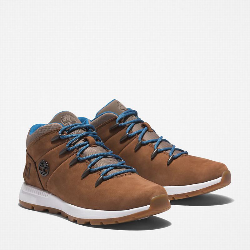 Timberland Sprint Mid Planinarske Cipele Smeđe | 20734043