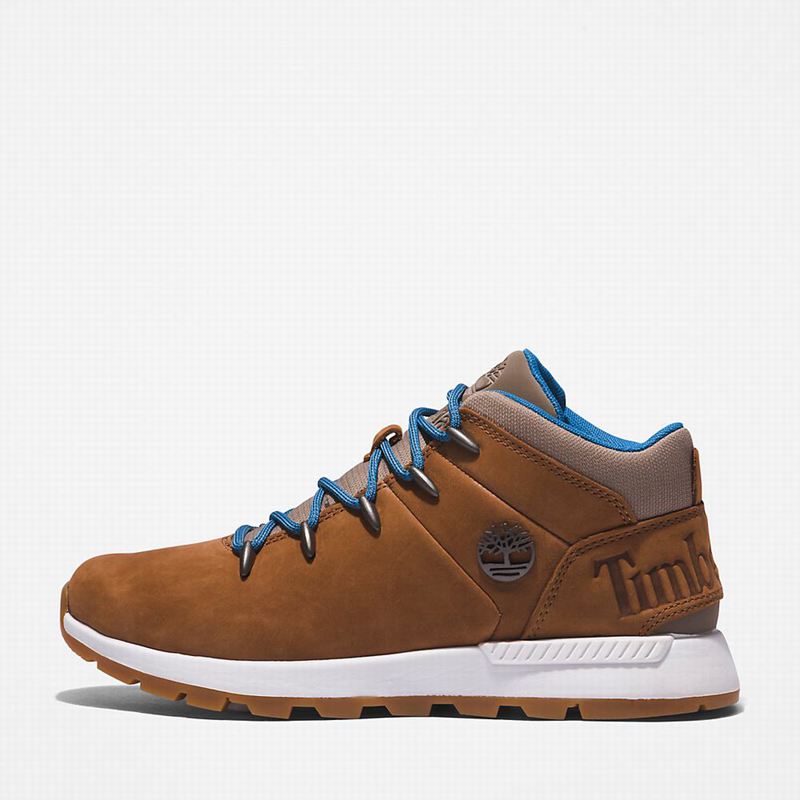 Timberland Sprint Mid Planinarske Cipele Smeđe | 20734043