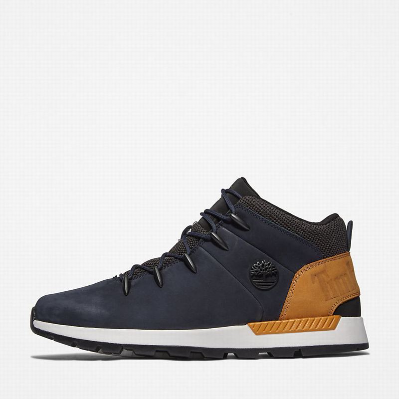 Timberland Sprint Mid Planinarske Cipele Tamnoplave | 20980345