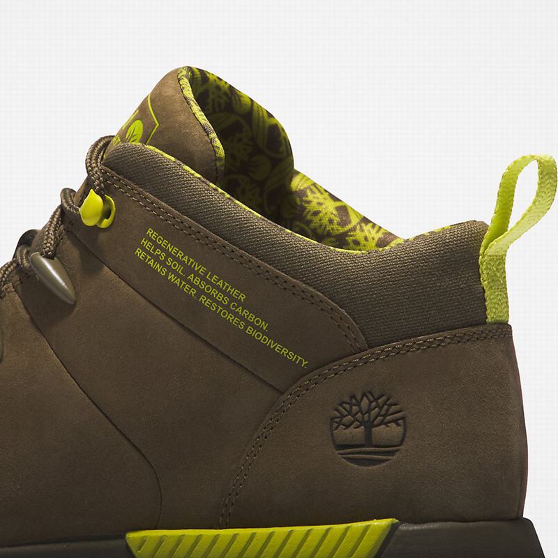Timberland Sprint Mid Planinarske Cipele Maslinasto Zelene | 45332836