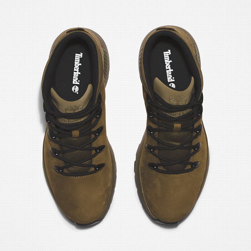 Timberland Sprint Mid Planinarske Cipele Maslinasto Zelene | 82441498