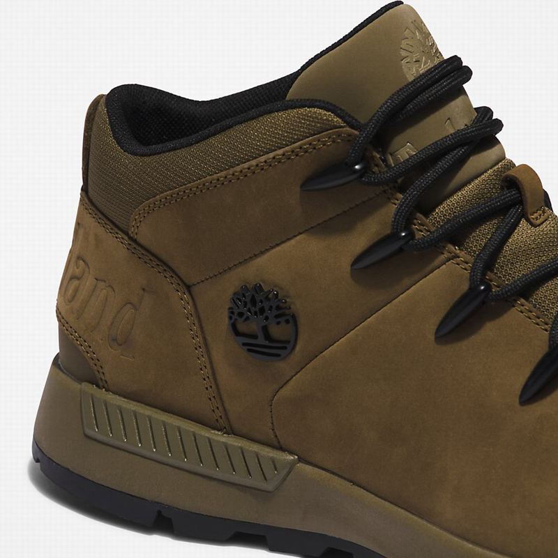Timberland Sprint Mid Planinarske Cipele Maslinasto Zelene | 82441498
