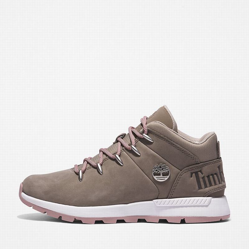 Timberland Sprint Mid Planinarske Cipele Sive | 82676652