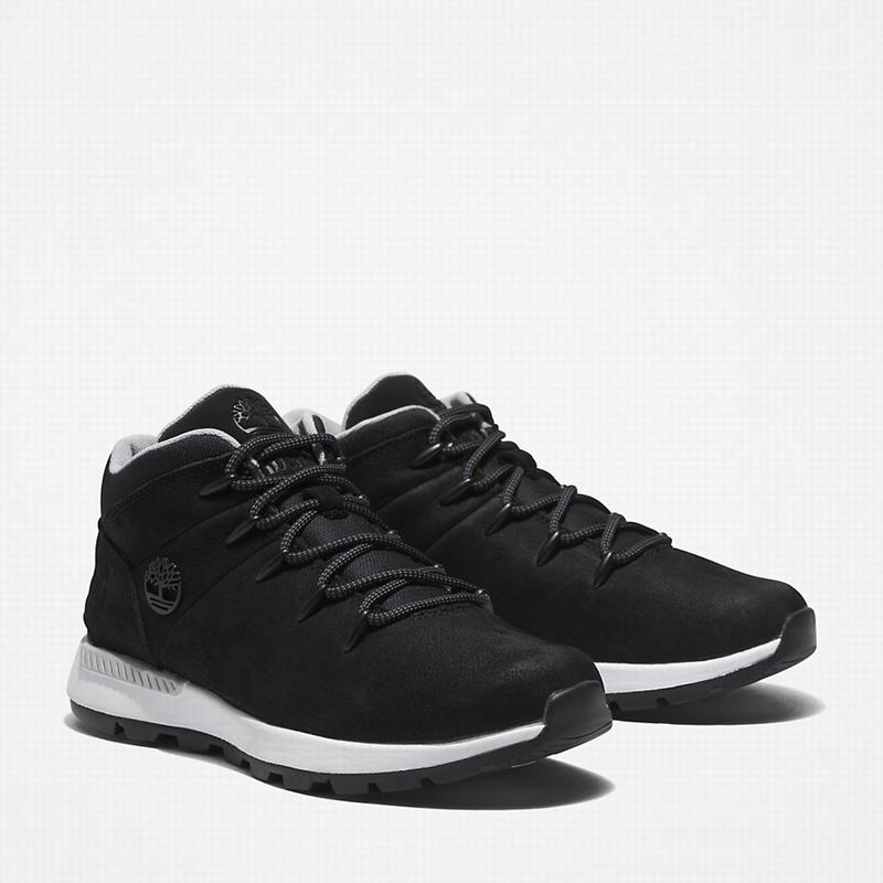 Timberland Sprint Mid Planinarske Cipele Crne | 84206500
