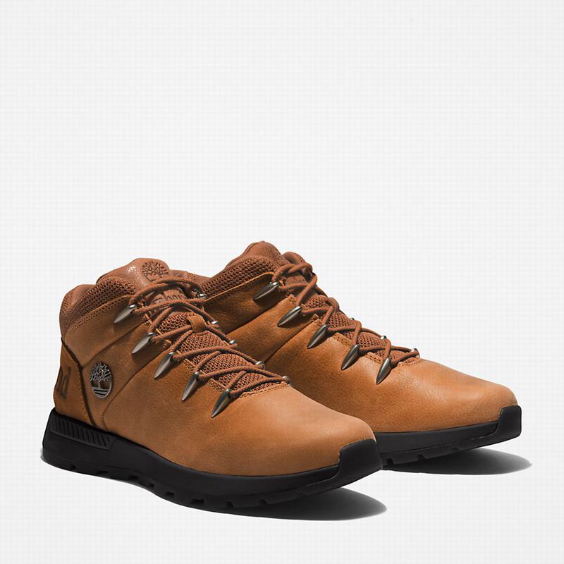 Timberland Sprint Mid Planinarske Cipele Smeđe | 97691920