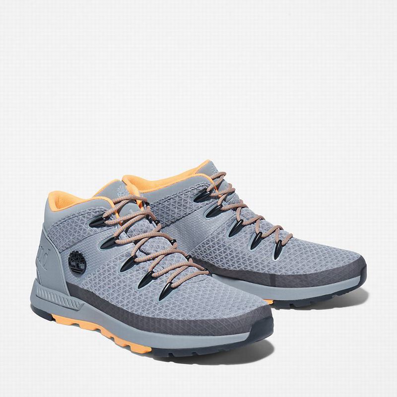 Timberland Sprint Trekker Mid Hiker Tenisice Sive | 57649410