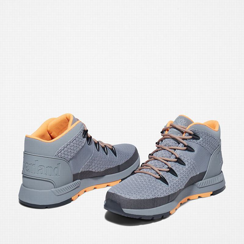 Timberland Sprint Trekker Mid Hiker Tenisice Sive | 57649410