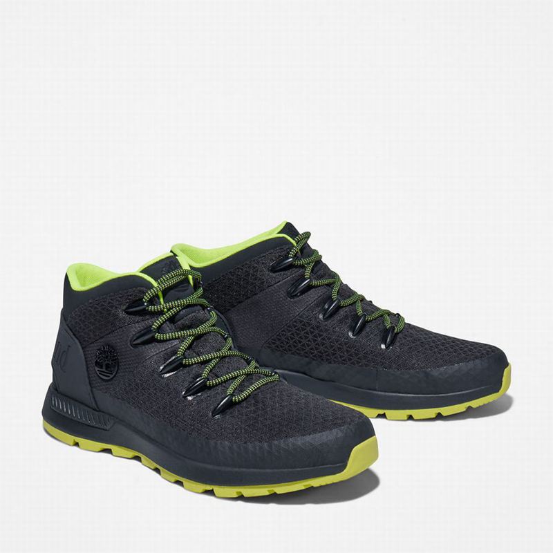 Timberland Sprint Trekker Mid Hiker Tenisice Crne | 94243333