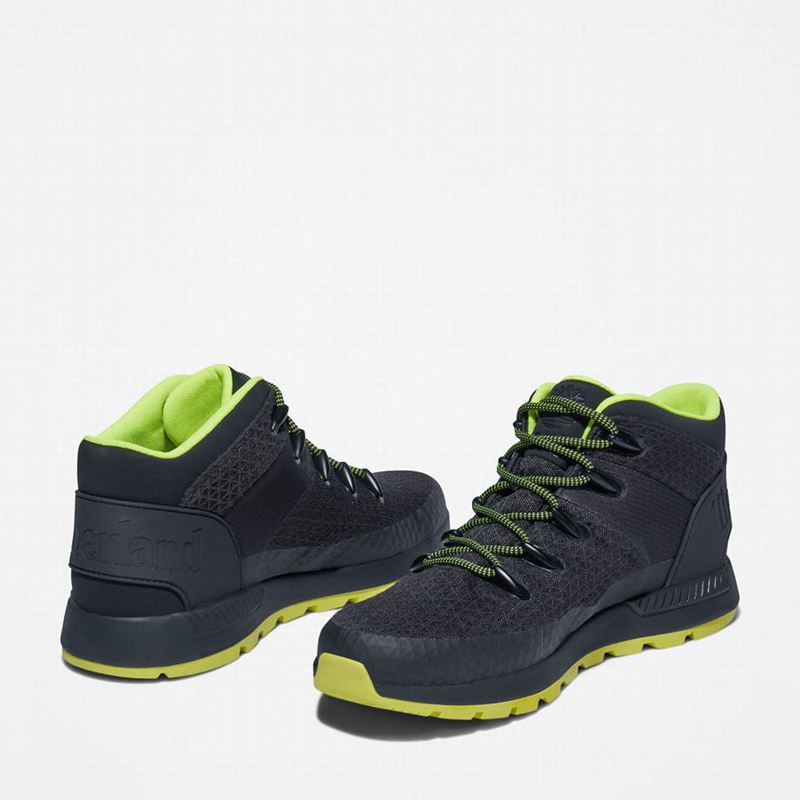 Timberland Sprint Trekker Mid Hiker Tenisice Crne | 94243333