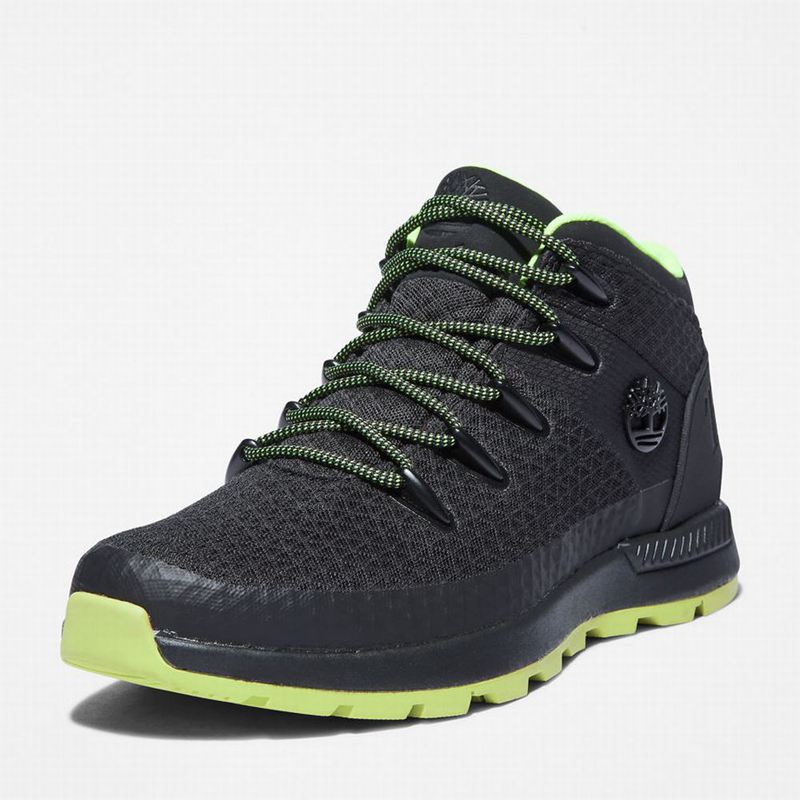 Timberland Sprint Trekker Mid Hiker Tenisice Crne | 94243333