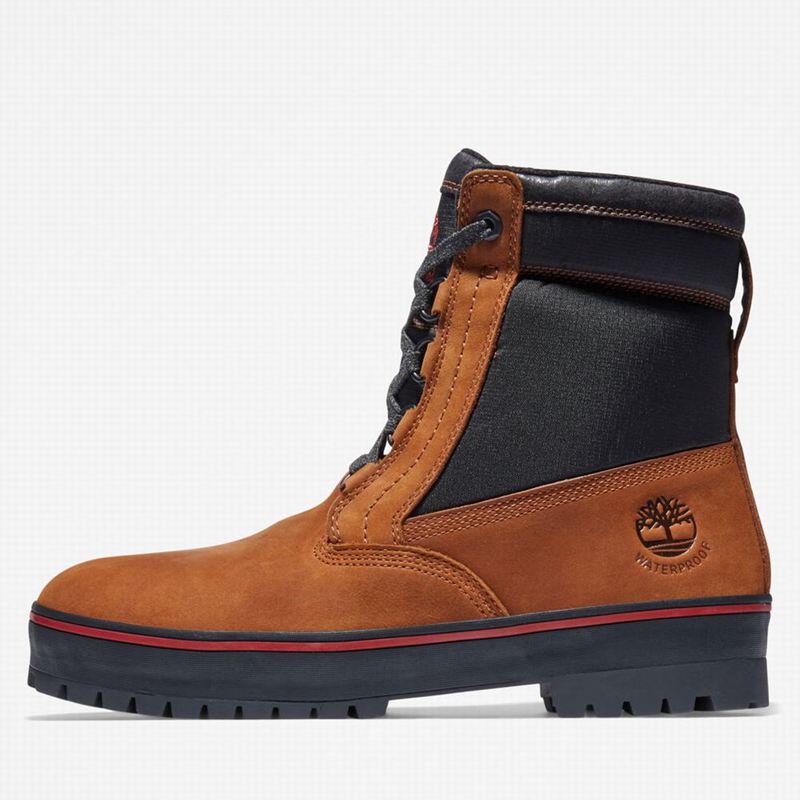 Timberland Spruce Mountain Waterproof Warm-Lined Zimske Čizme Crne | 33386353
