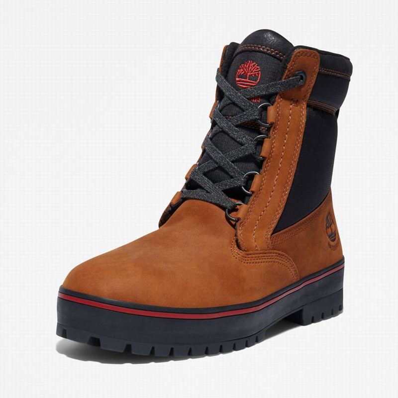 Timberland Spruce Mountain Waterproof Warm-Lined Zimske Čizme Crne | 33386353