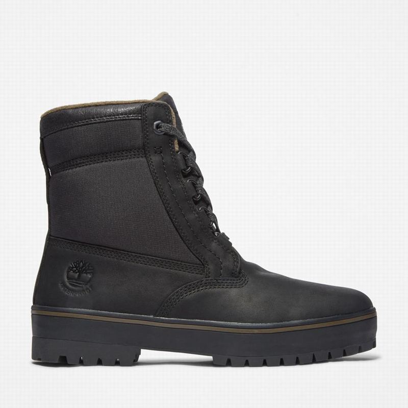 Timberland Spruce Mountain Waterproof Warm-Lined Zimske Čizme Crne | 46772239