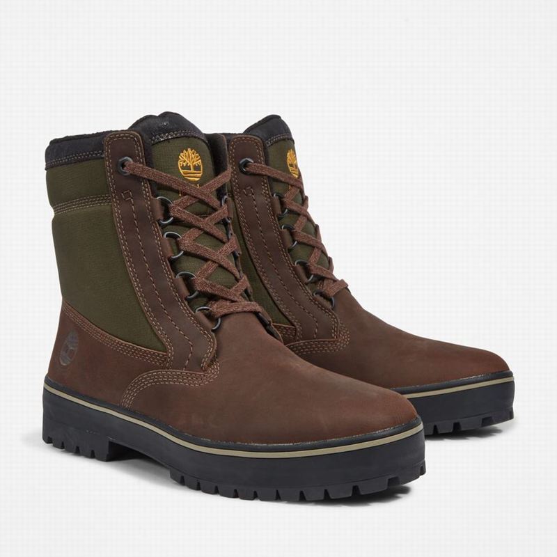 Timberland Spruce Mountain Waterproof Warm-Lined Zimske Čizme Smeđe | 57604752