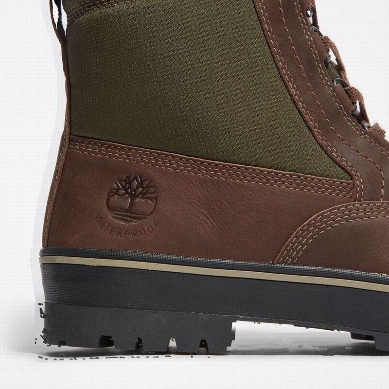 Timberland Spruce Mountain Waterproof Warm-Lined Zimske Čizme Smeđe | 57604752