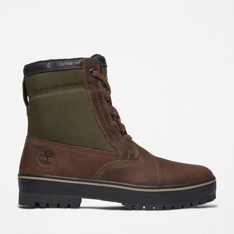 Timberland Spruce Mountain Waterproof Warm-Lined Zimske Čizme Smeđe | 57604752