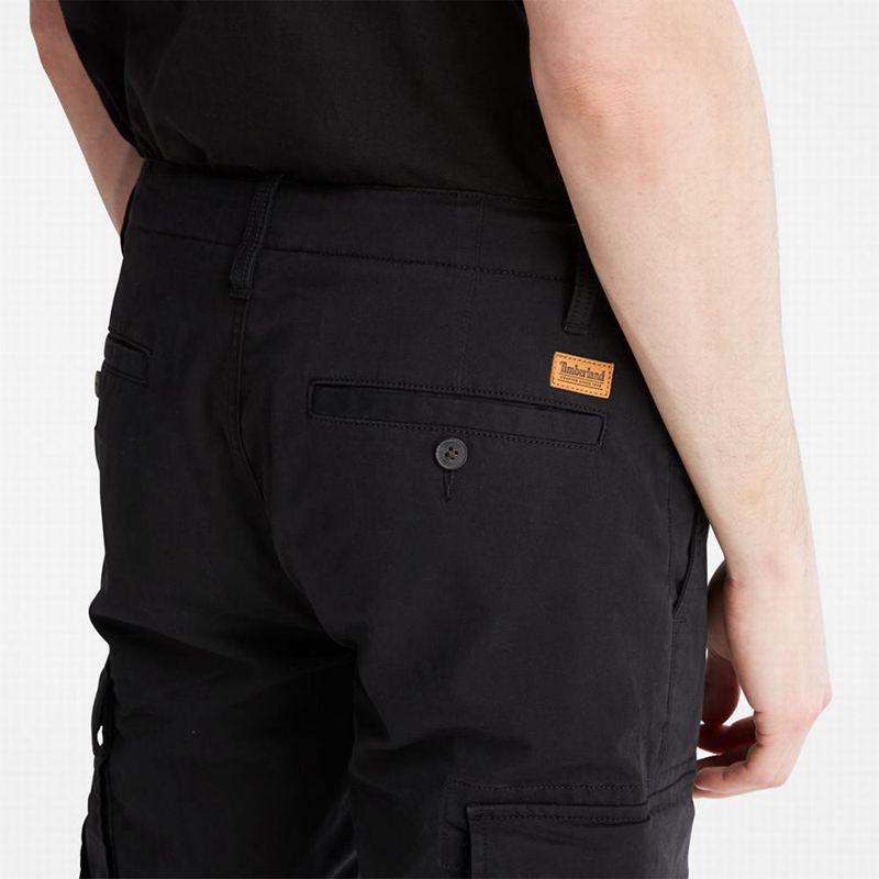 Timberland Squam Lake Cargo Hlače Crne | 75305693