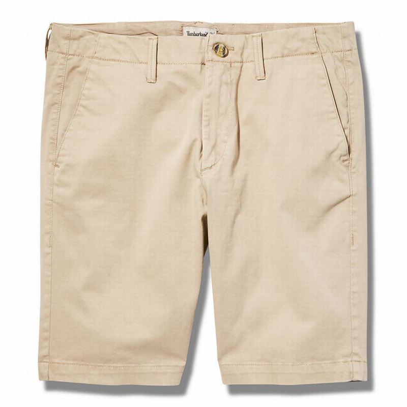 Timberland Squam Lake Chino Kratke Hlače Kaki Boja | 86404941